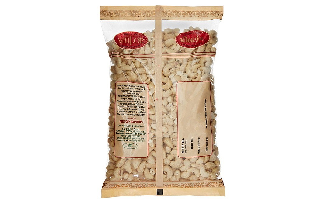 Miltop Cashew Nuts 320    Pack  1 kilogram